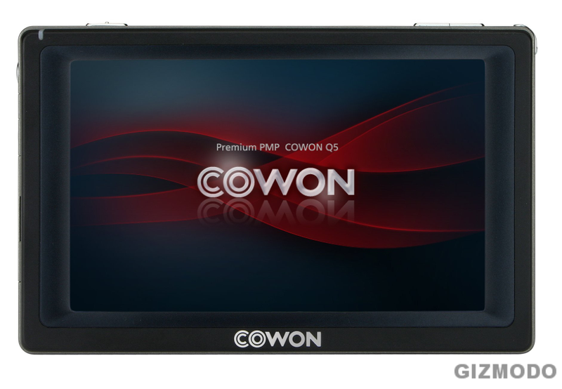 Illustration for article titled Cowon Q5: PMP With HSDPA and GPS Announced...Again